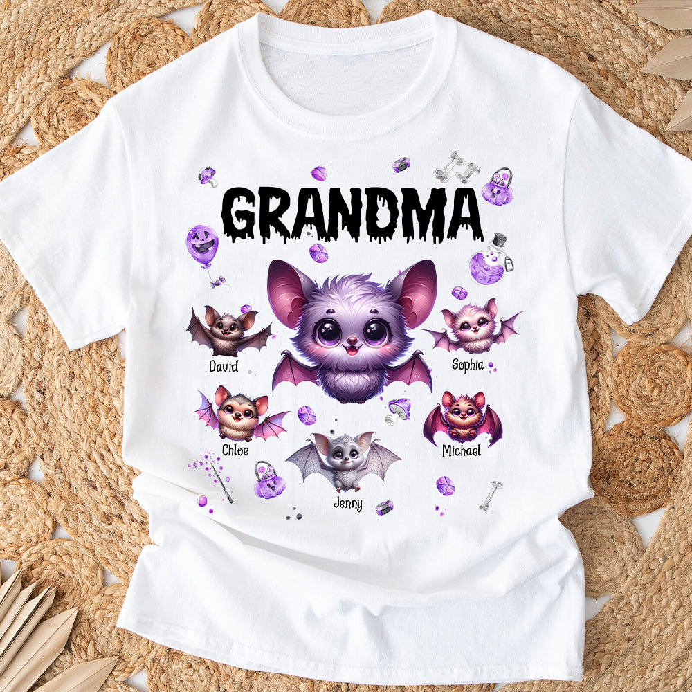 Oma der kleinen Monster – Personalisiertes Oma-T-Shirt und Hoodie