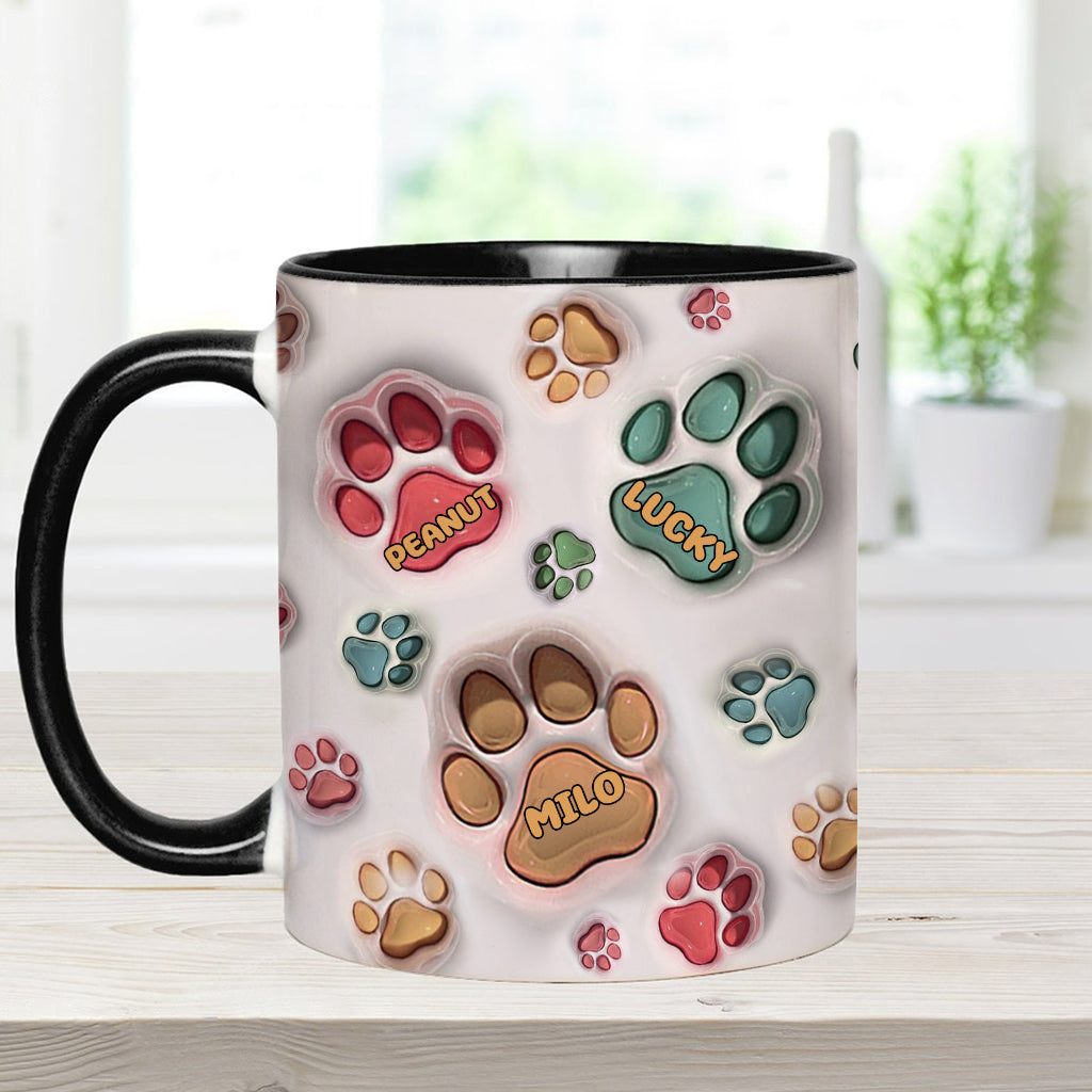 Die beste Hundemama, der beste Hundepapa, die beste Katzenmama, der beste Katzenpapa aller Zeiten – personalisierte Tasse mit Hundemotiv