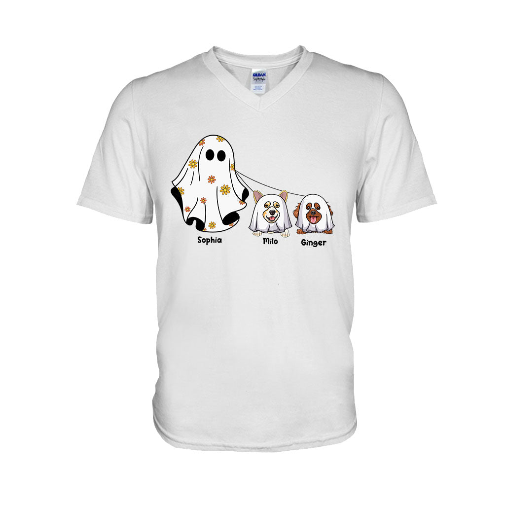 T-shirt et sweat à capuche personnalisés pour chien « Fantômes mignons »