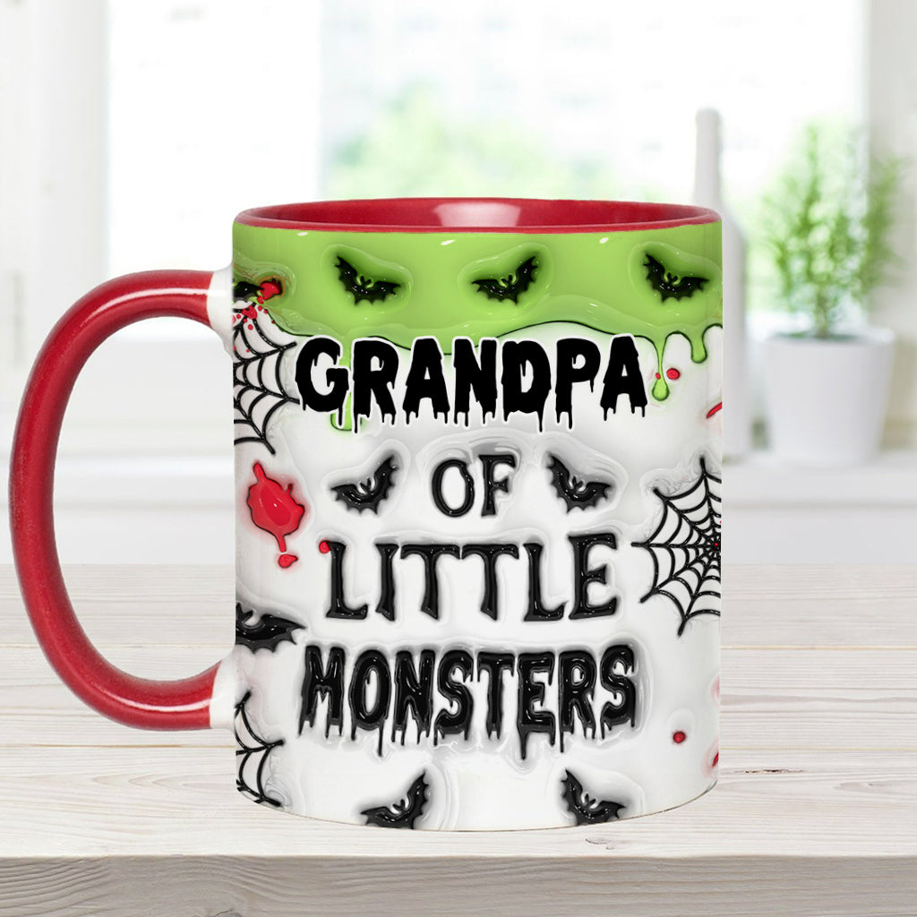 Opa der kleinen Monster – Personalisierte Tasse mit Opa-Akzent