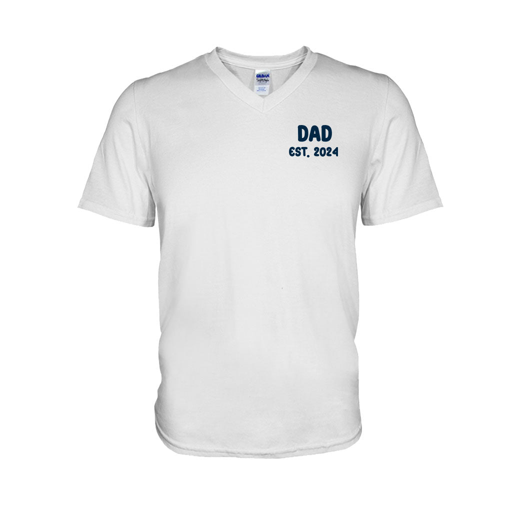 Doing Dad Papa Grandpa... Shit - Personalized Father T-shirt And Hoodie