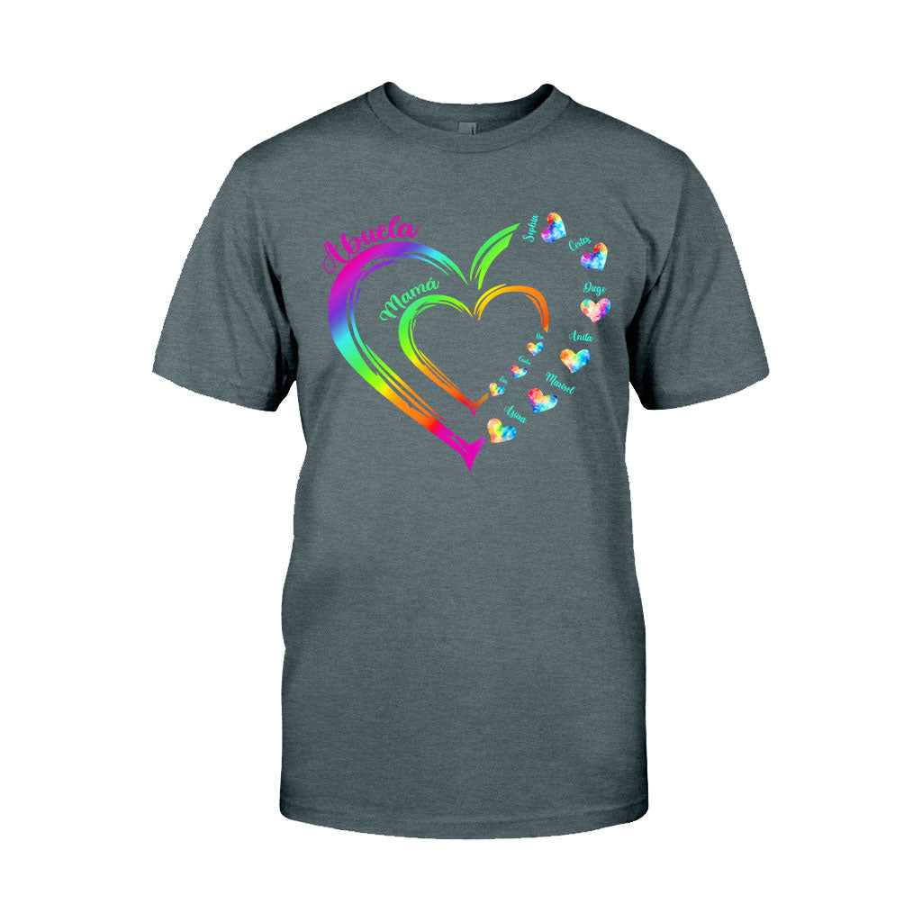 Bendecido De Ser llamado – Personalisiertes Oma-T-Shirt und Kapuzenpullover