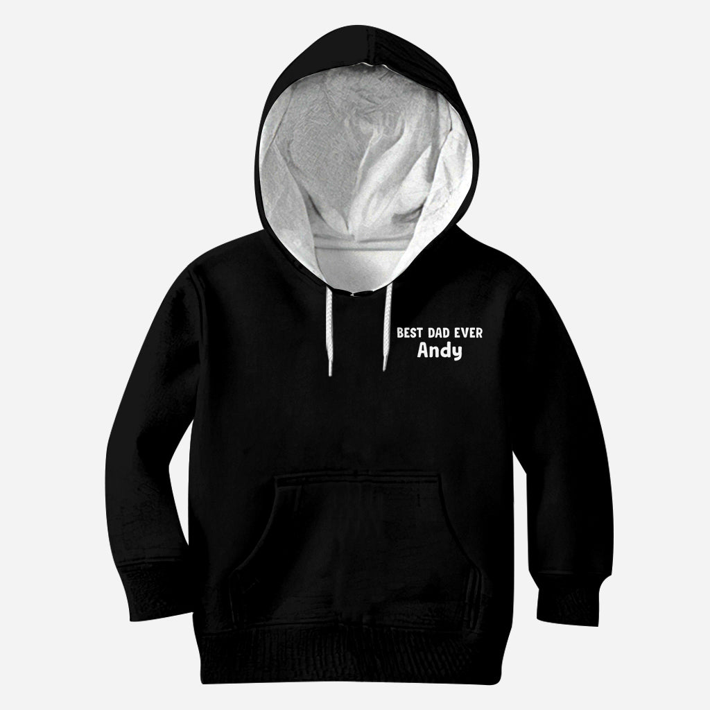 Road On The Back Massage Game T-shirt - Personalized Father All Over Shirt