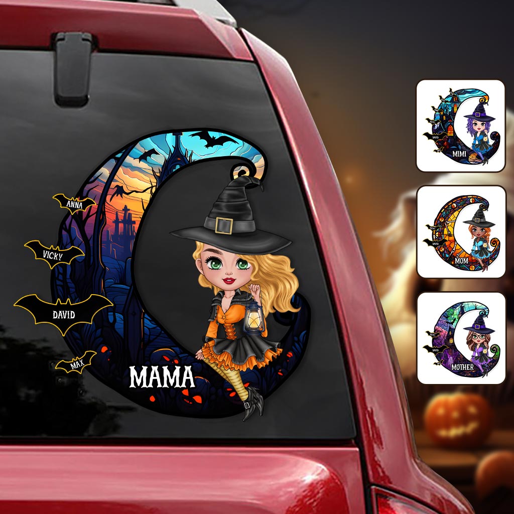 Spooky Mom - Personalized Mother Decal Full