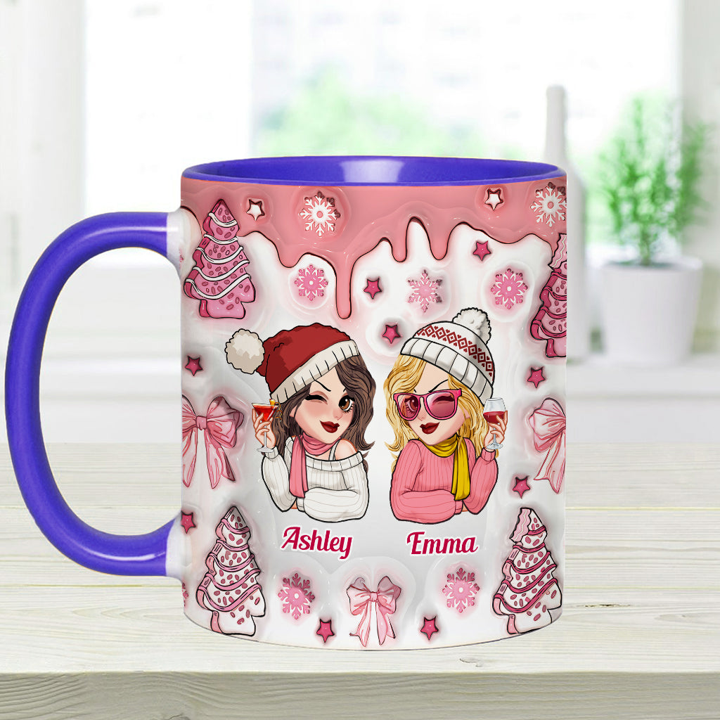 Best Bitches Ever - Personalized Bestie Accent Mug