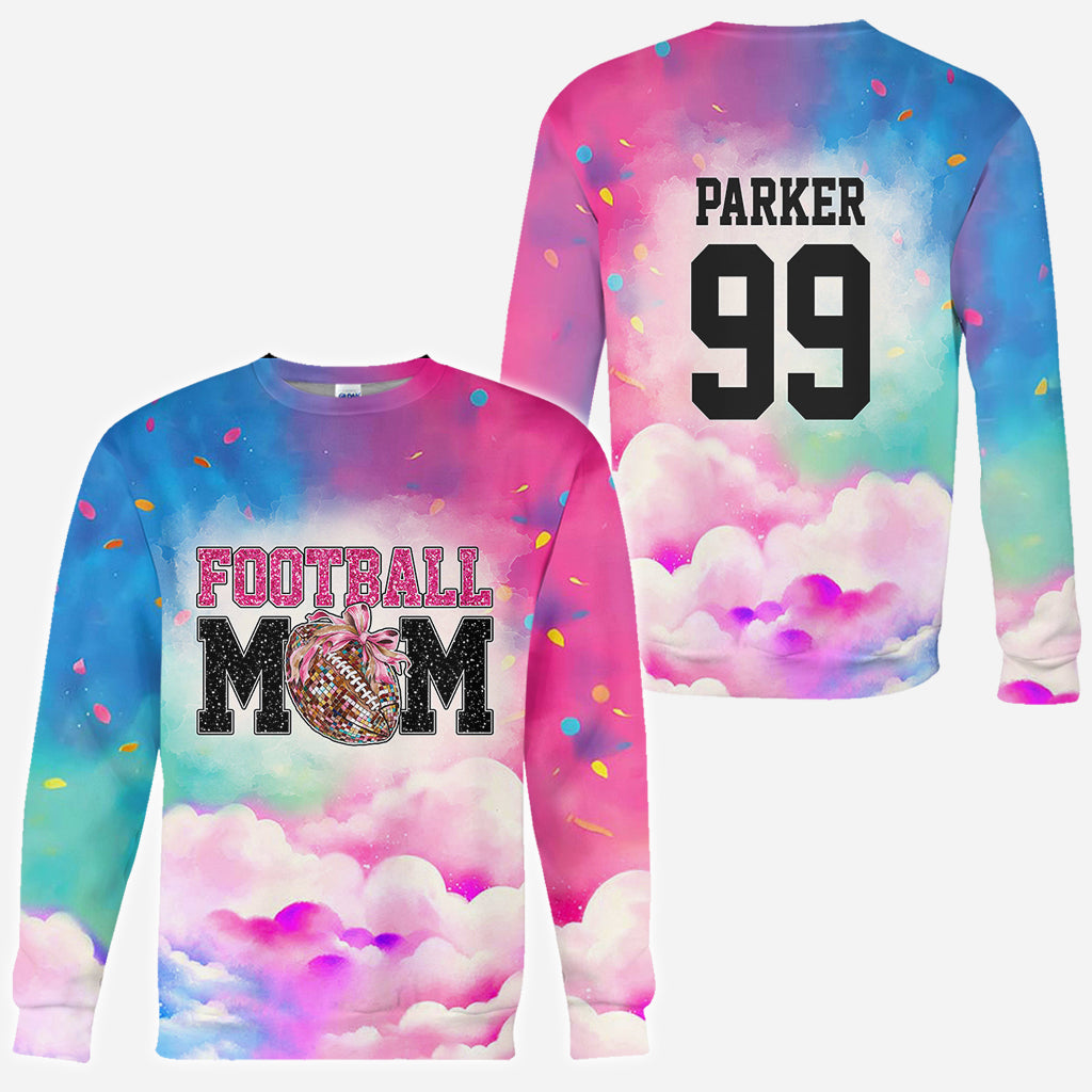 Maman de footballeur - T-shirt de football personnalisé intégral