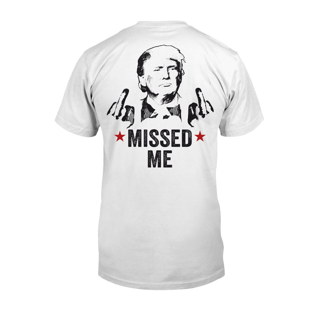 „Vermisst mich“-Shirt, „Kämpfen, kämpfen, kämpfen“-T-Shirt, Rallye-Shirt 2024