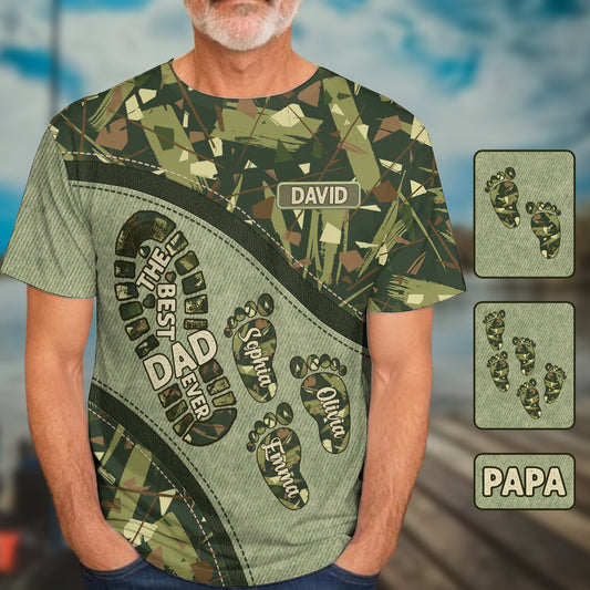 The Best Dad/ Grandpa/ Uncle... Ever - Personalized Father All Over Shirt