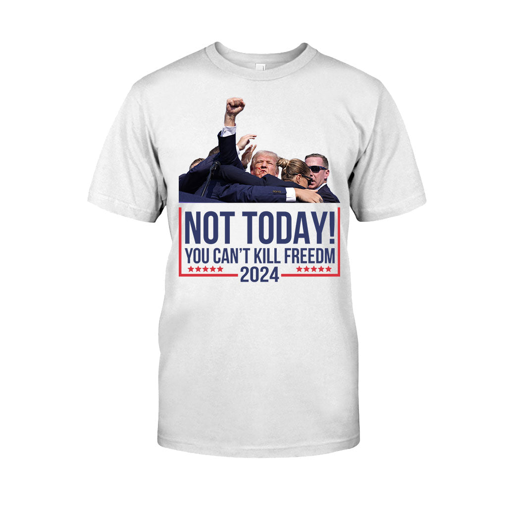 T-shirt « Pas aujourd'hui », T-shirt « Ne jamais se rendre », T-shirt « Luttons pour l'Amérique », T-shirt de rallye rétro, T-shirt « Luttons, combattons, combattons »