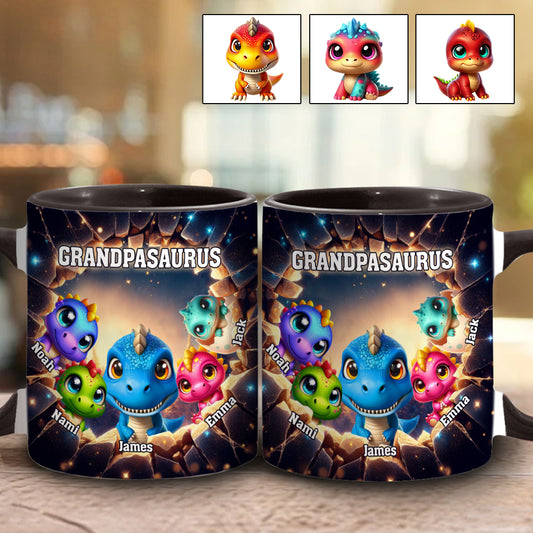 Grandpasaurus - Personalisierte Tasse mit Opa-Akzent