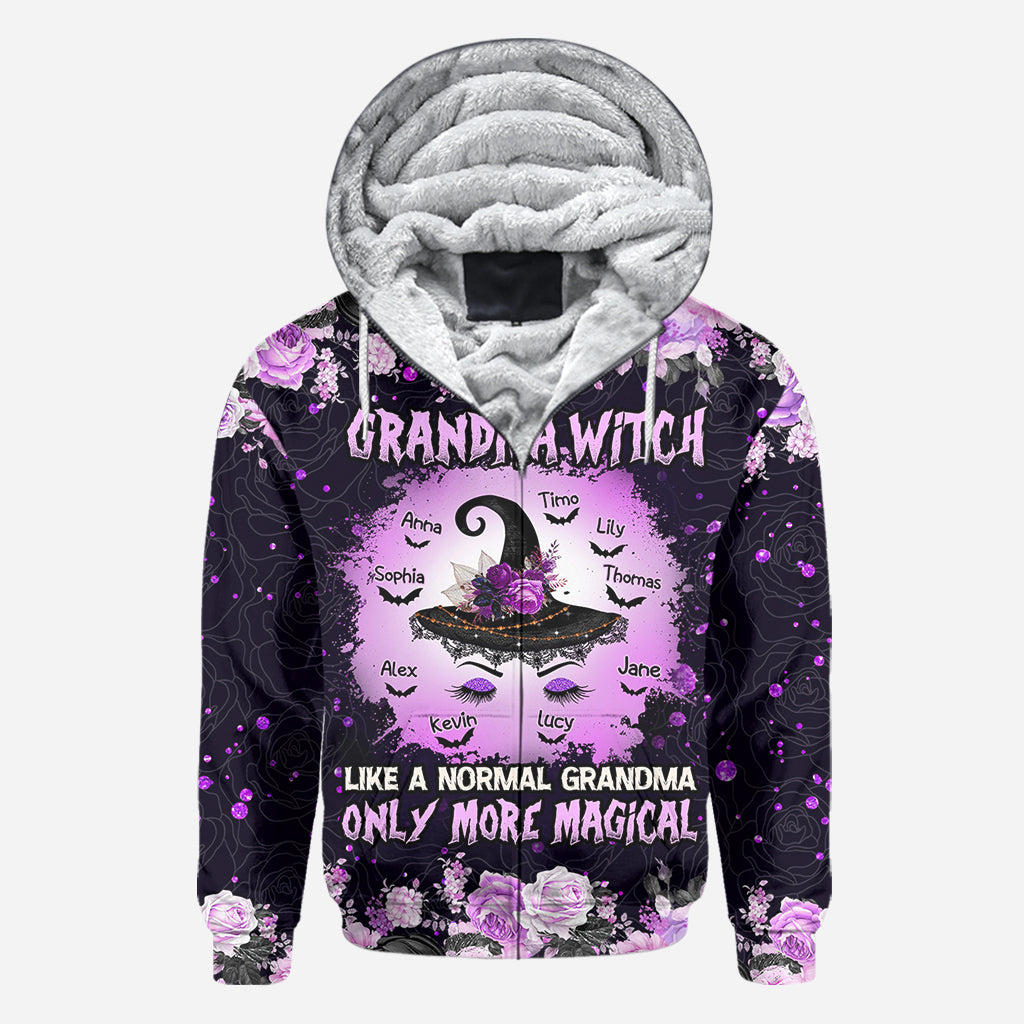 Oma Hexe - Personalisiertes Oma-Allover-Shirt