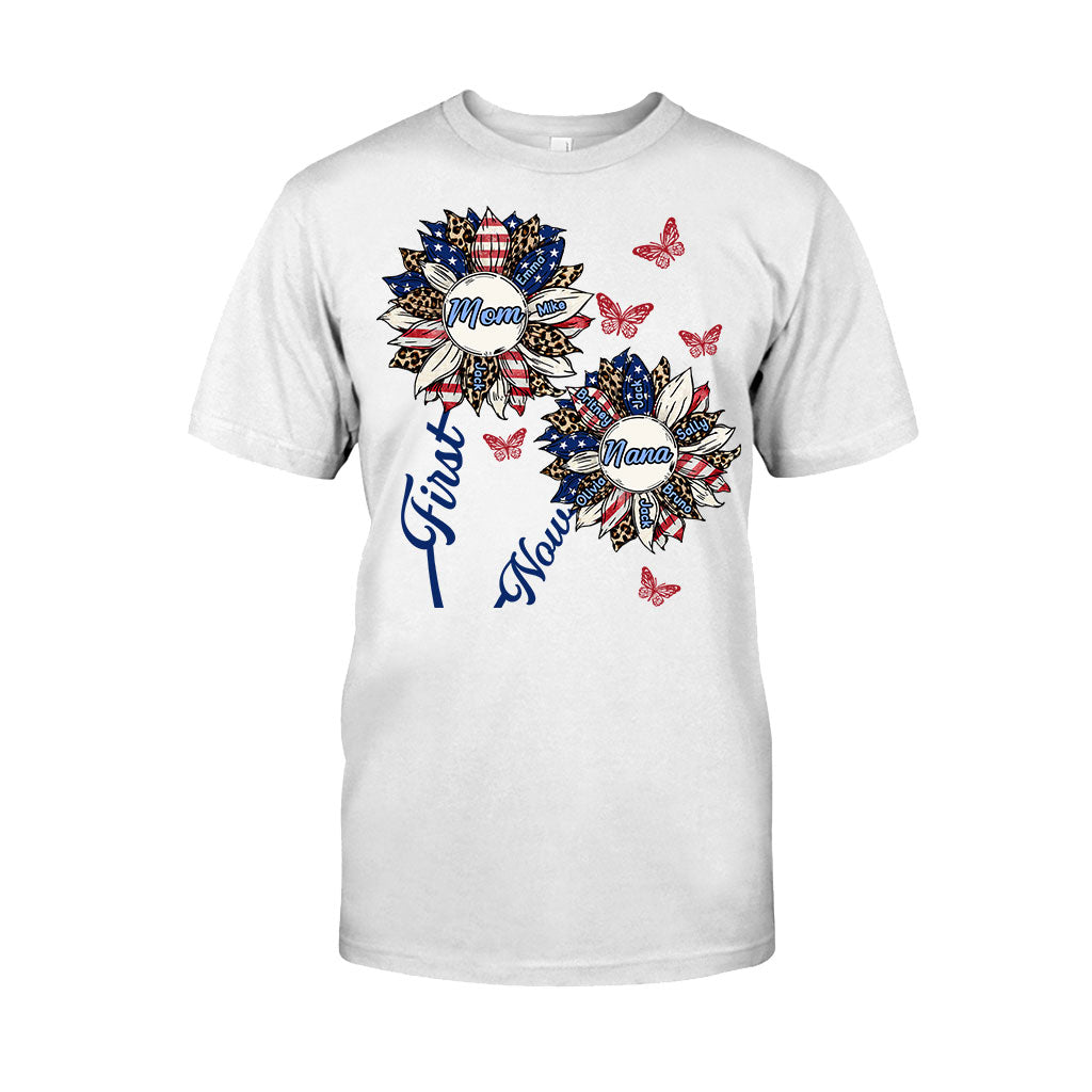 Erst Mama, jetzt Opa – Personalisiertes Oma-T-Shirt und Hoodie
