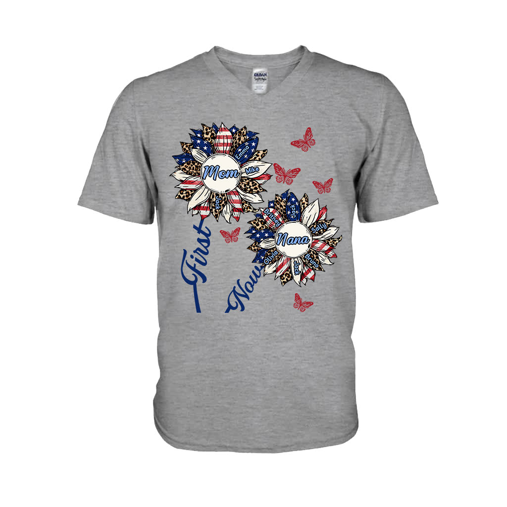 Erst Mama, jetzt Opa – Personalisiertes Oma-T-Shirt und Hoodie