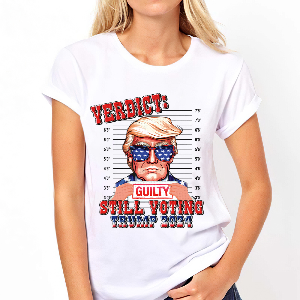 „Ich wähle immer noch Trump 2024“-T-Shirt, patriotisches Präsidenten-Shirt, T-Shirt mit Trump-Amerika-Flaggen-Design