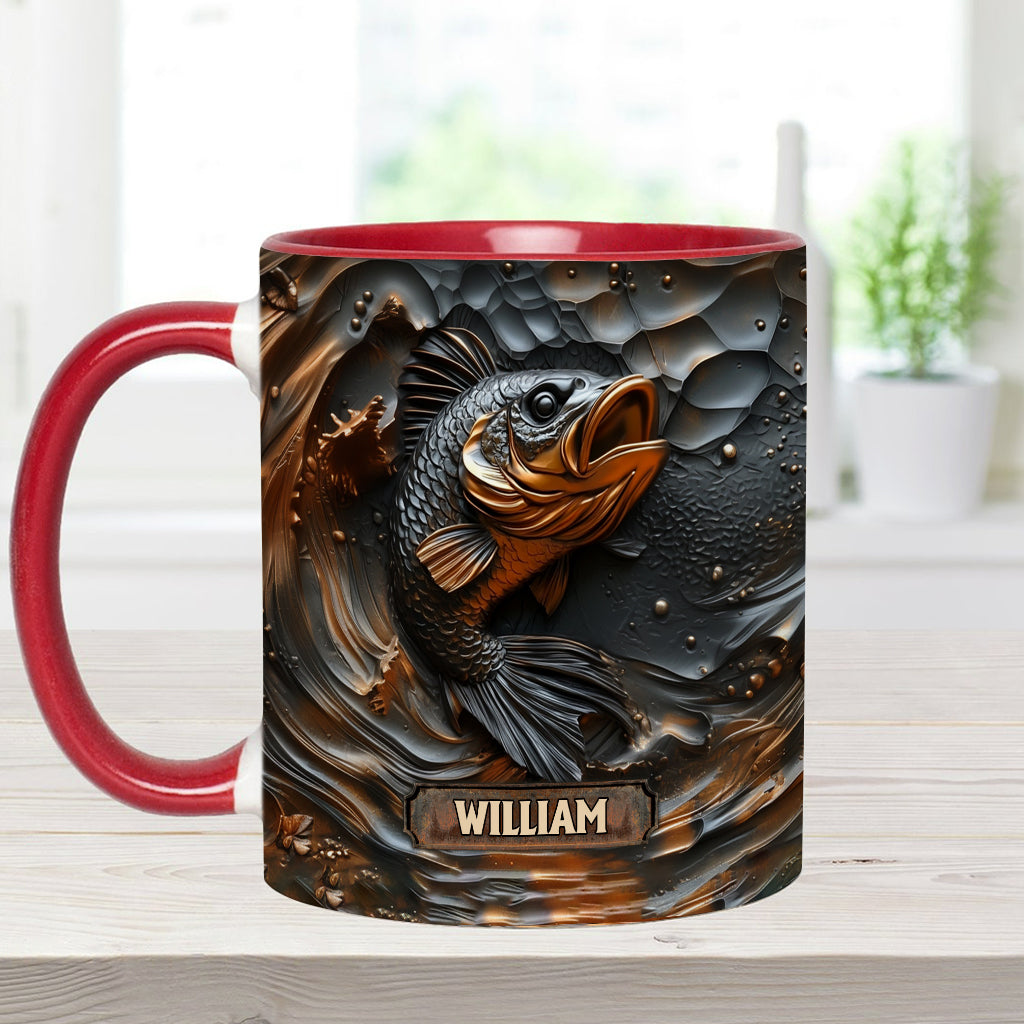 Mug personnalisé pour les passionnés de pêche -