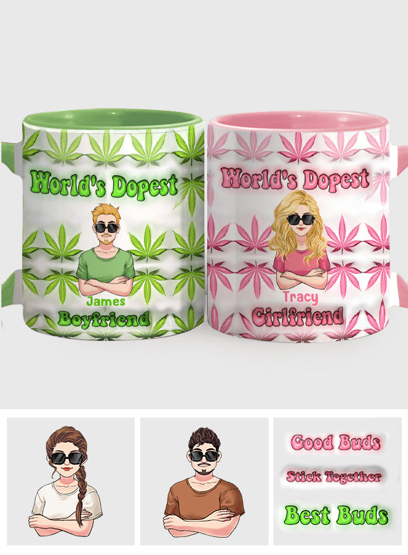Best Buds - Personalized Weed Accent Mug