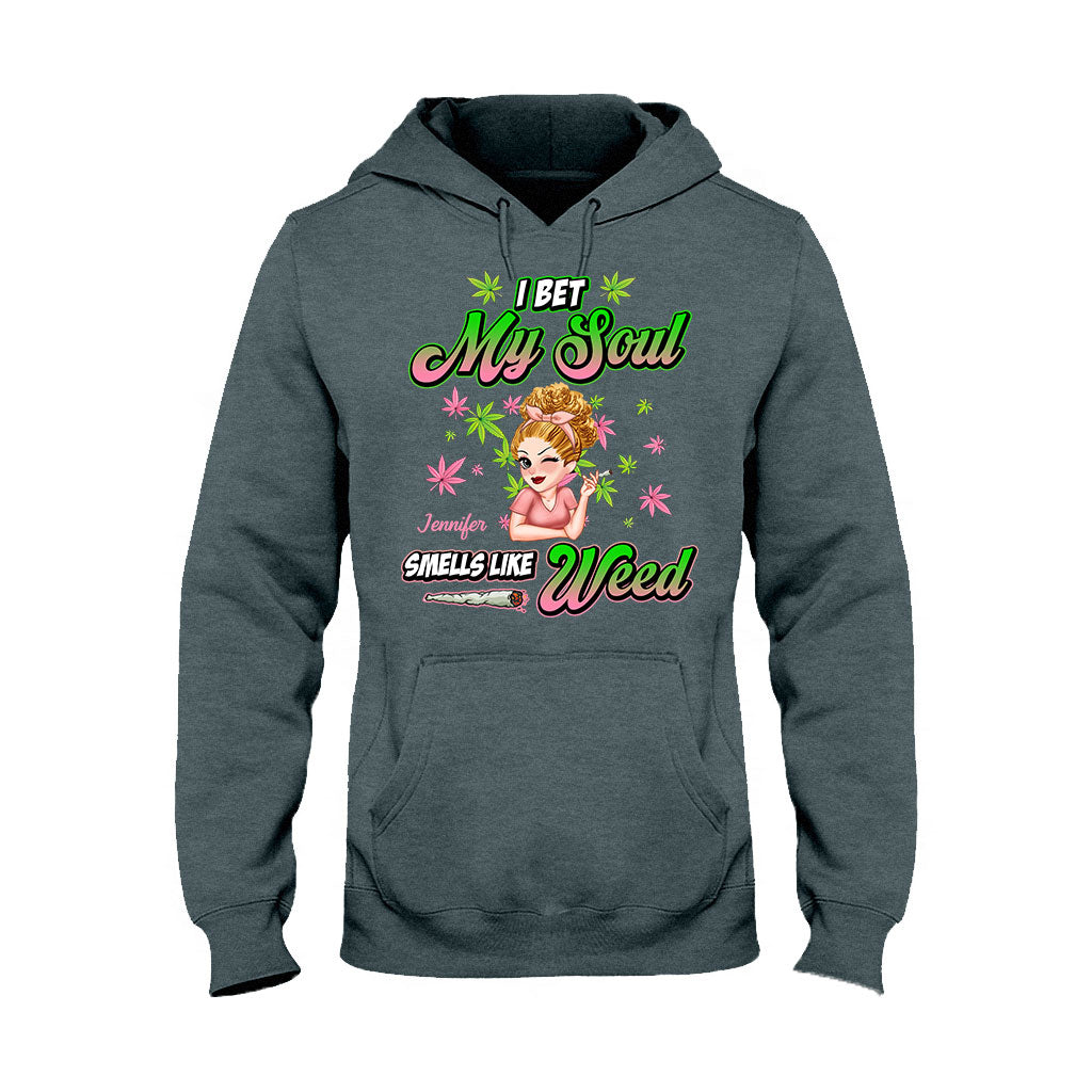 Ich wette, meine Seele riecht nach Gras – Personalisiertes Gras-T-Shirt und Hoodie