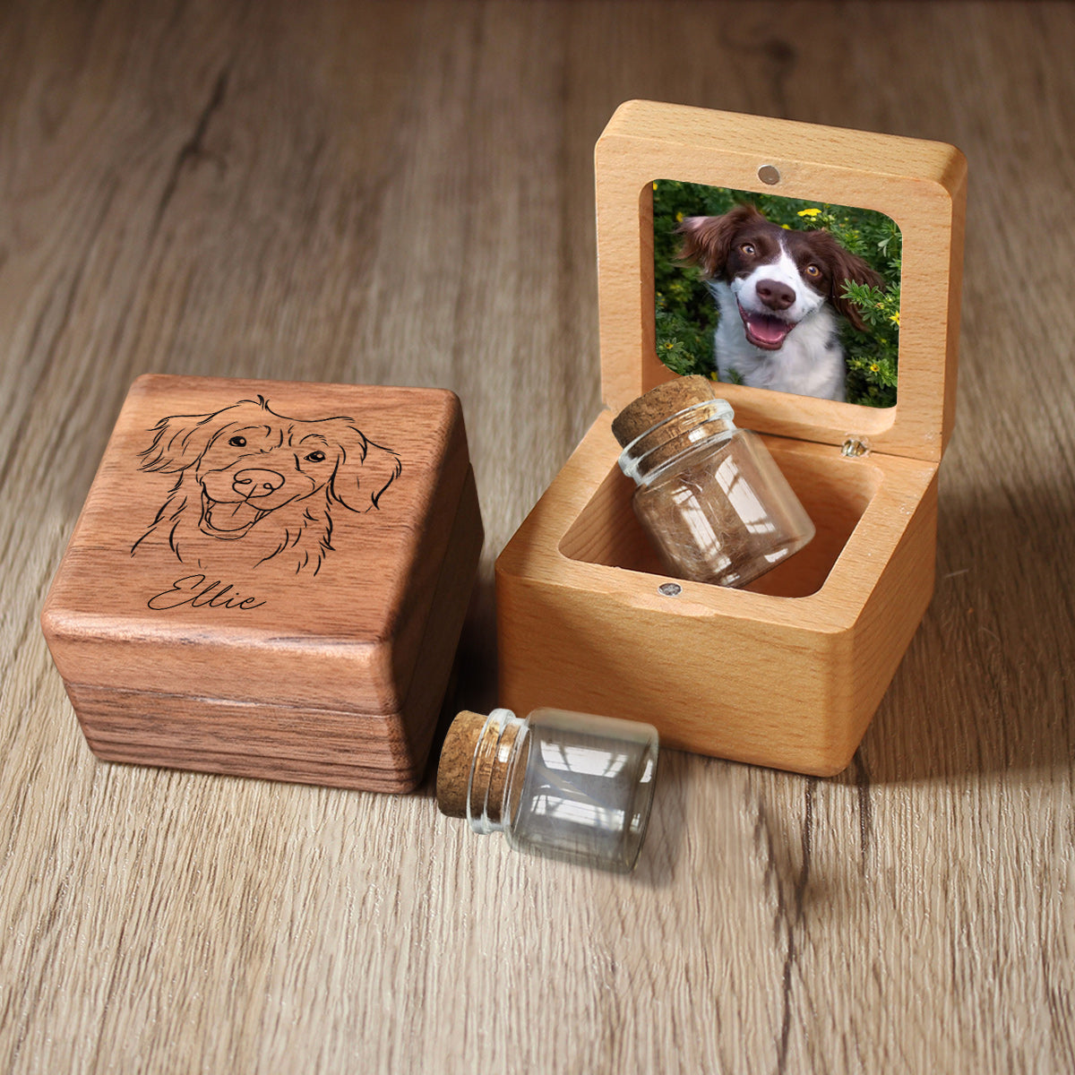 Tu me manques, petit pote ! – Souvenir personnalisé en fourrure pour chien