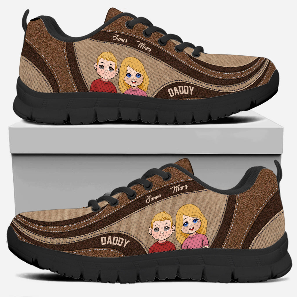 Best Dad Ever - Personalized Father Sneakers