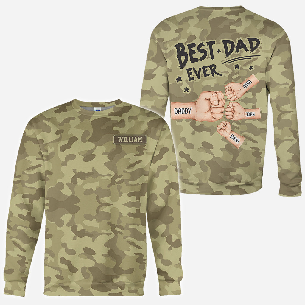 Best Dad Ever - Personalized Father All Over Shirt