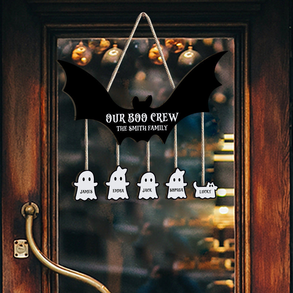 Our Boo Crew - Personalized Family Pallet Wood Sign