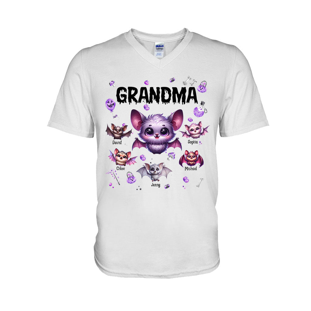 Oma der kleinen Monster – Personalisiertes Oma-T-Shirt und Hoodie
