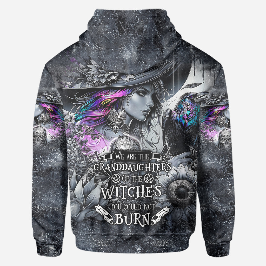 Flying High On Halloween Night - Personalized Witch All Over Shirt