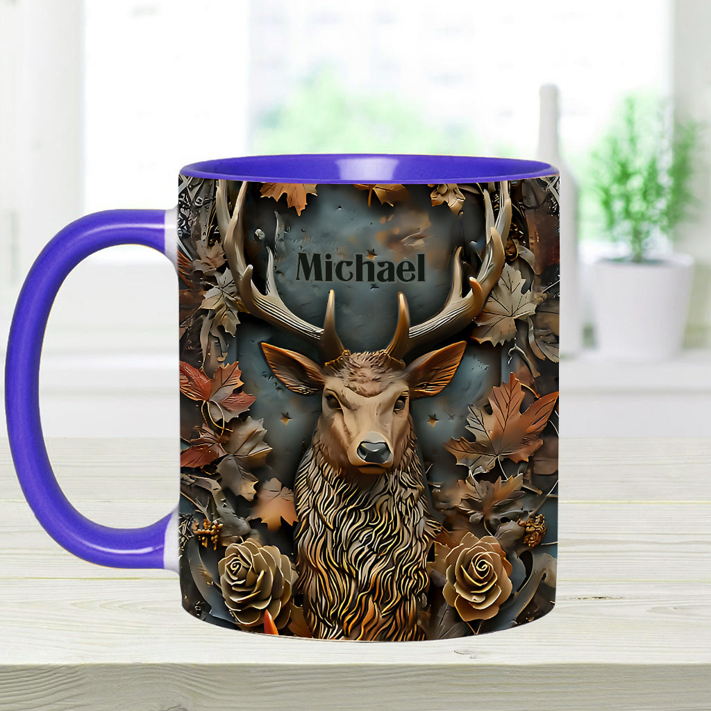 Liebe zur Jagd – Personalisierte Tasse mit Jagdmotiv