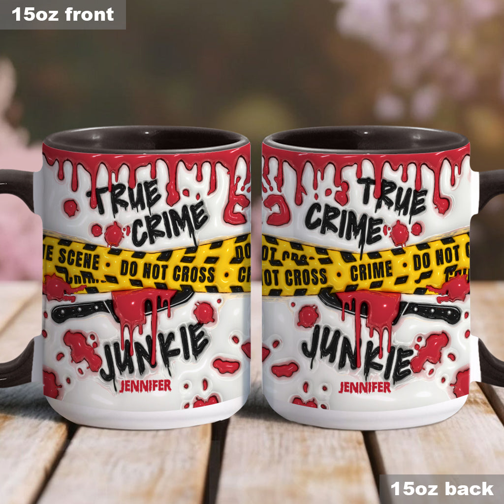 Do Not Cross - Personalized Accent Mug