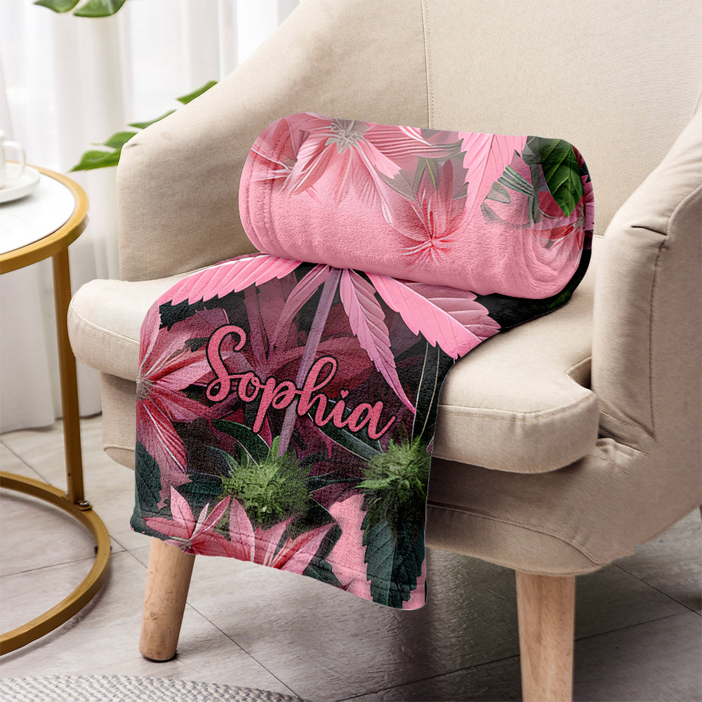 Befreie deinen Geist – personalisierte Cannabis-Decke