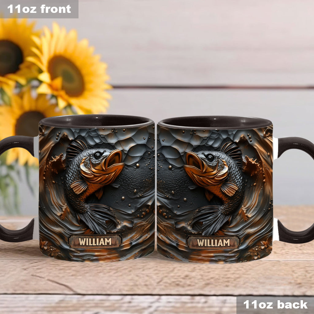 Mug personnalisé pour les passionnés de pêche -