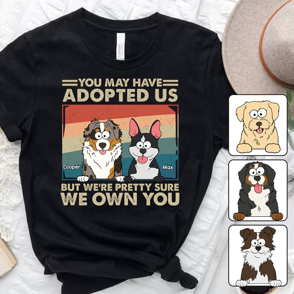 Je suis presque sûr que tu m'appartiens - T-shirt et sweat à capuche personnalisés pour chien