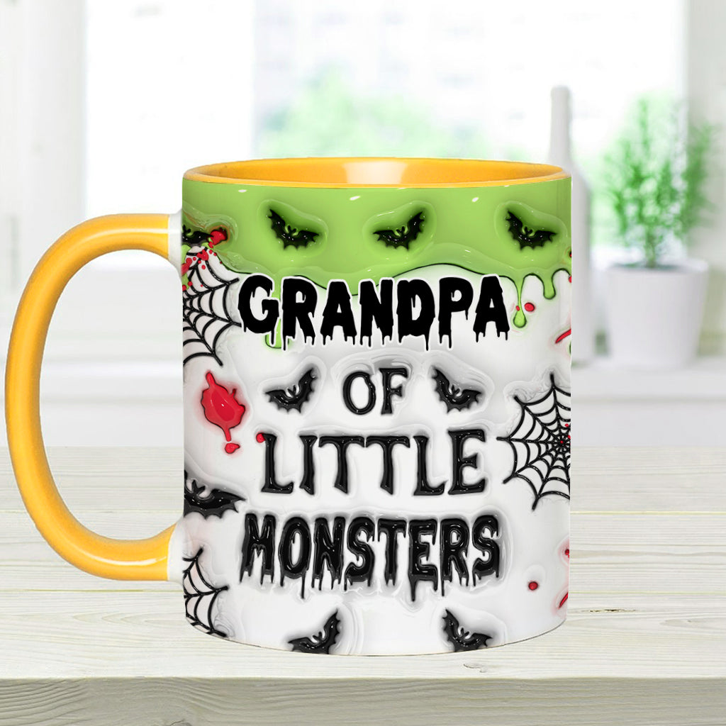 Opa der kleinen Monster – Personalisierte Tasse mit Opa-Akzent