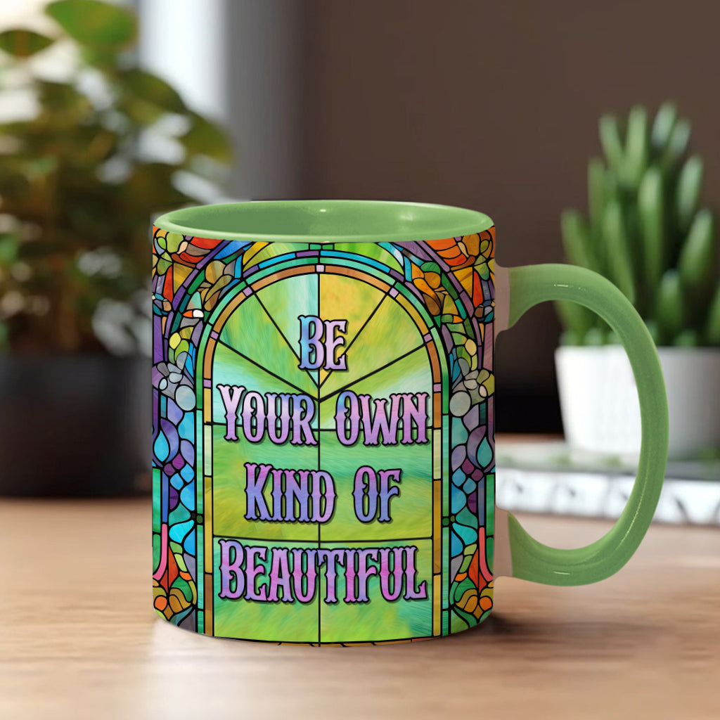 Soyez votre propre fleur de naissance magnifique - Mug personnalisé