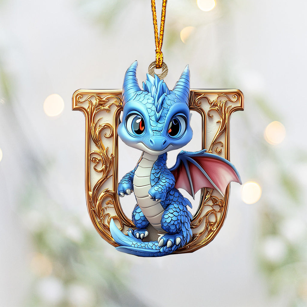 Charming Dragon - Personalized Kid Ornament