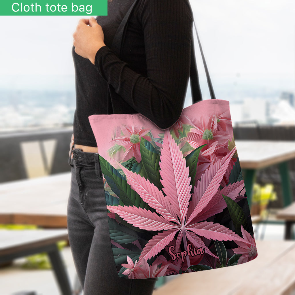 The Stoner - Personalized Weed Tote Bag