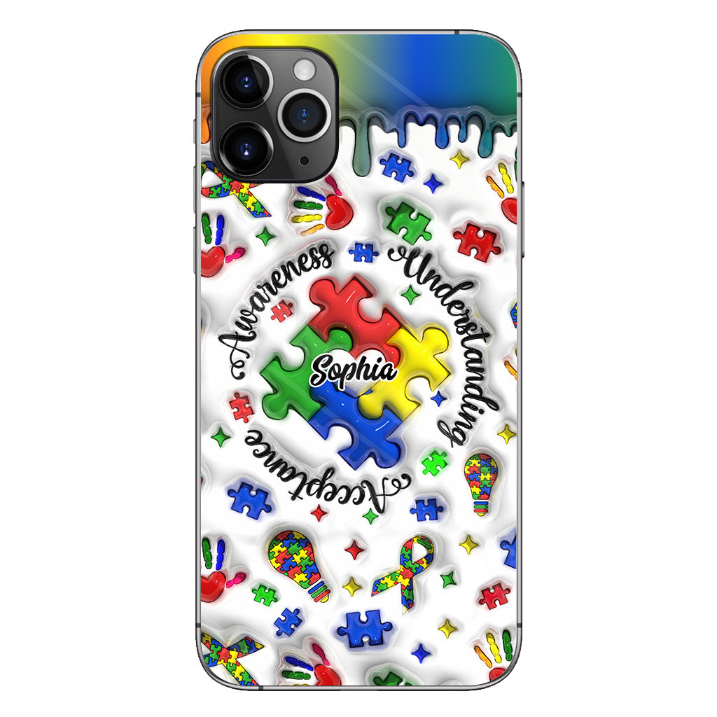 Autism Awareness - Personalized Autism Awareness Phone Case