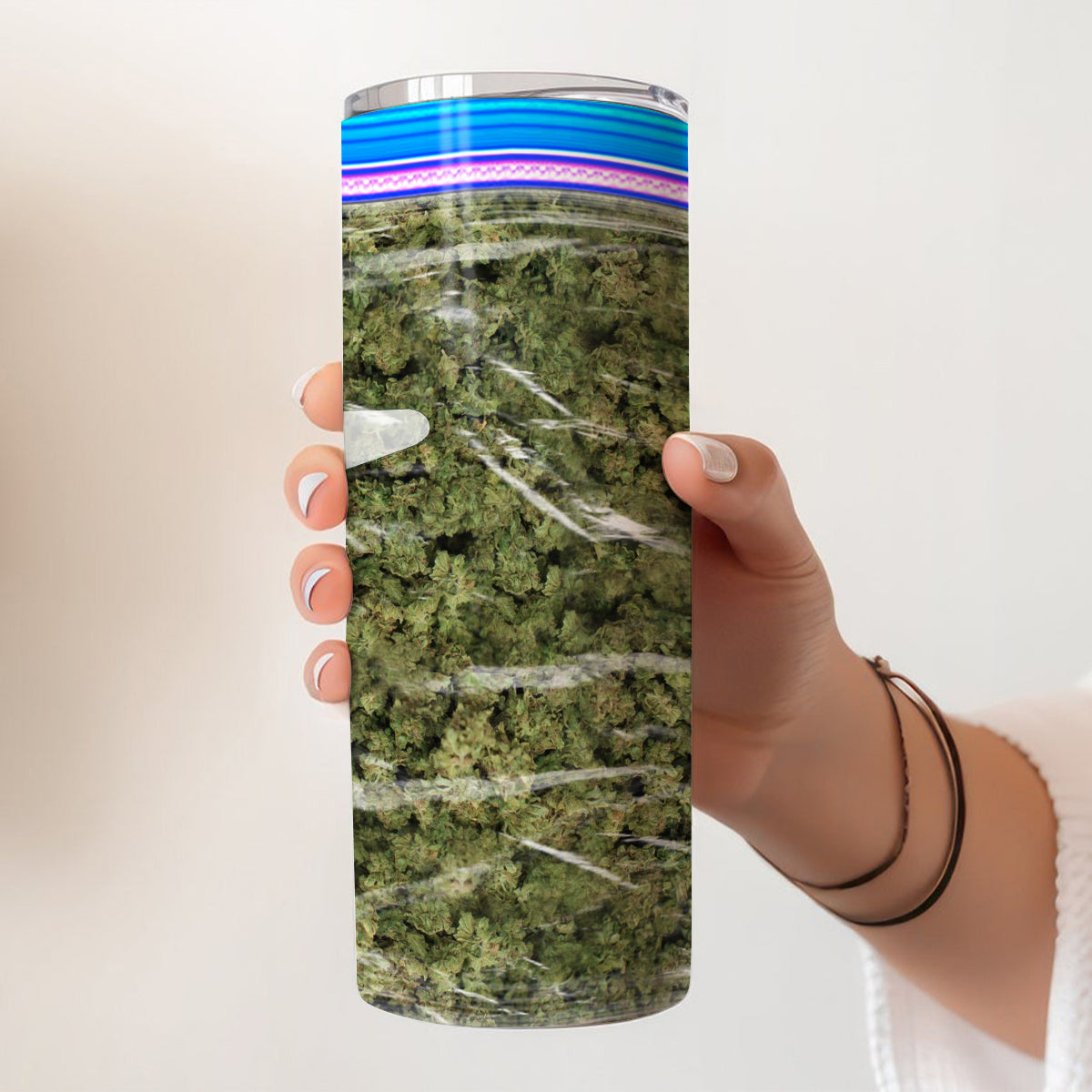 Weed Bag - Personalized Weed Skinny Tumbler