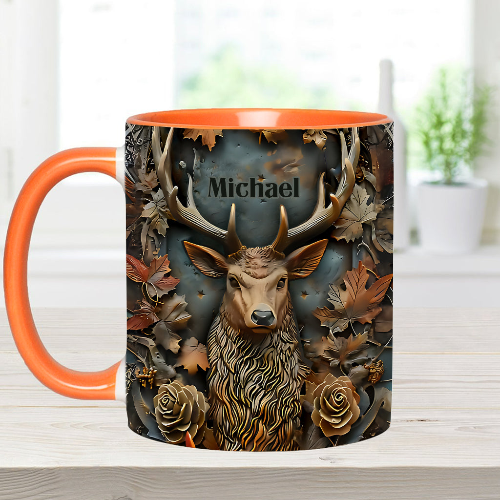 Liebe zur Jagd – Personalisierte Tasse mit Jagdmotiv