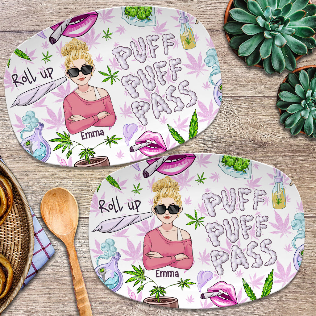 The Drink Has Weed - Personalized Weed Plate