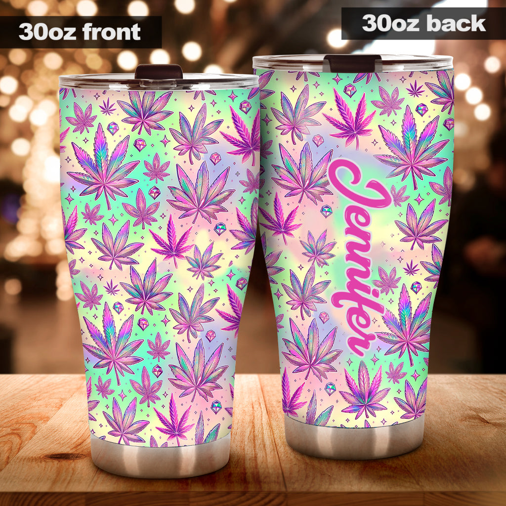 High Maintenance - Personalized Weed Tumbler