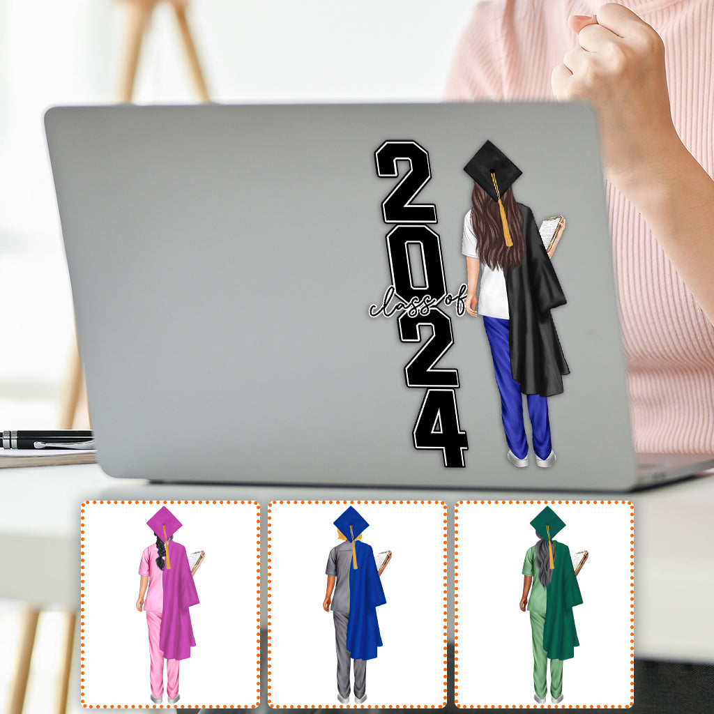 Class Of 2024 - Personalized Graduation Decal Die Cut