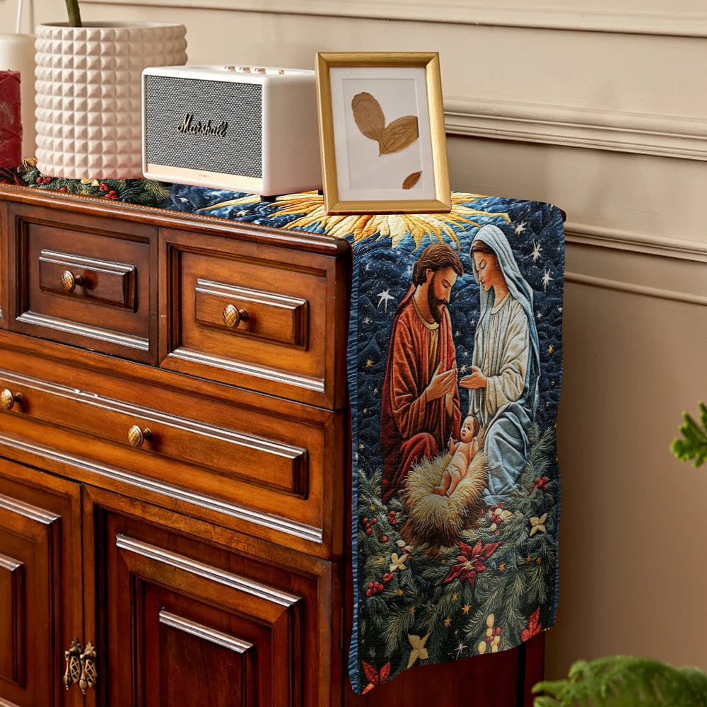 I Believe In Him - Christian Table Runner