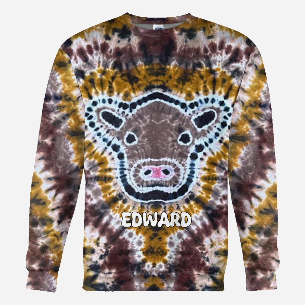 Bunte Kuh - Personalisiertes Kuh-Shirt