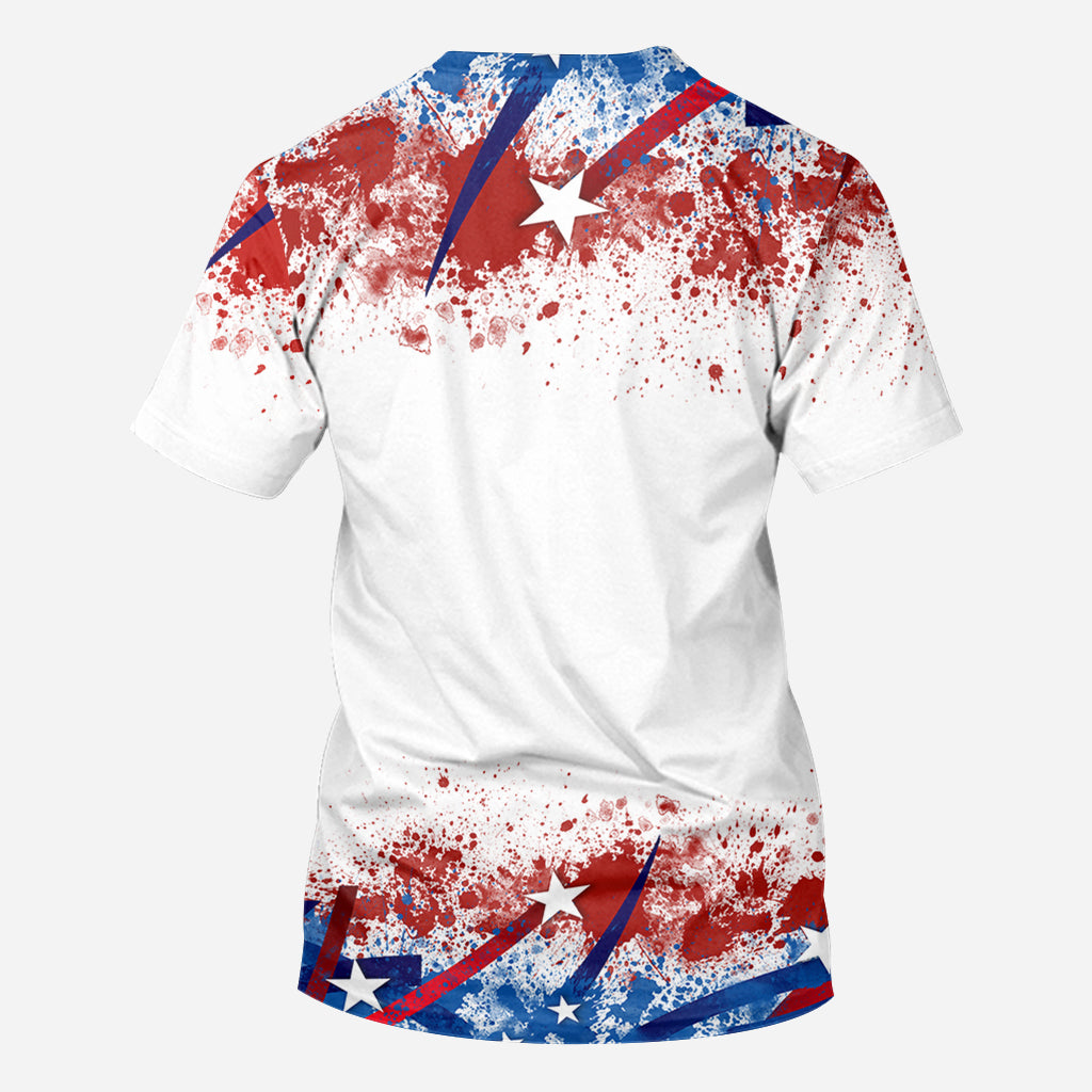 Nana's Little Firecracker - Personalized Grandma All Over Shirt