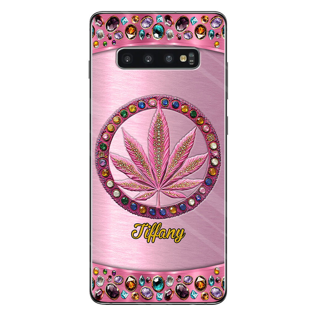 Stoner Chick - Personalized Weed Clear Phone Case