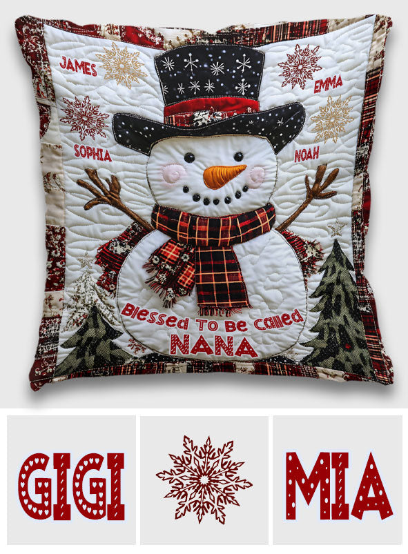 Nana Grandma Gigi - Personalized Grandma Throw Pillow
