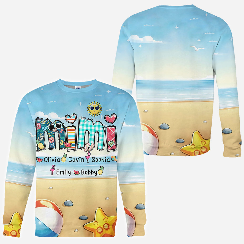 Grandma/ Mimi/ Nana... - Personalized Grandma All Over Shirt