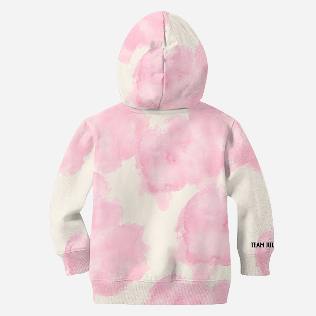 Pink Out - T-shirt personnalisé intégral de sensibilisation au cancer du sein