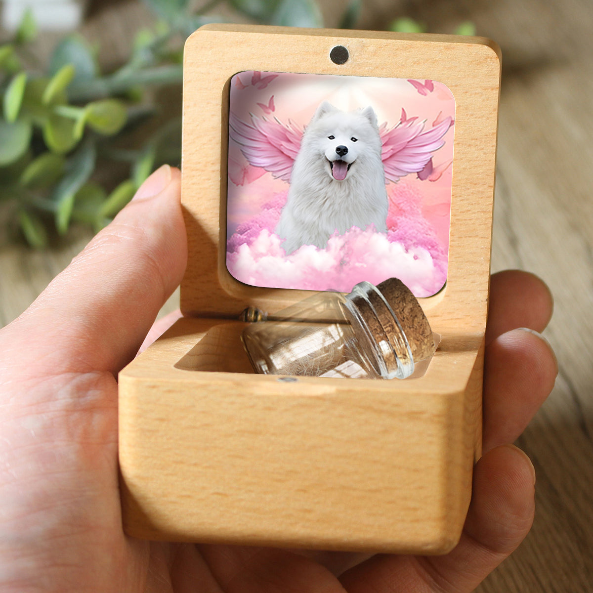 Tu me manques beaucoup - Souvenir personnalisé en fourrure de chien